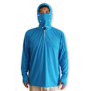 Performance UPF Long Sleeve  T-Shirt Sun Protection Clothing Fishing Jersey