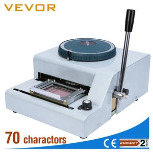 Personalized Number Plastic Card Embosser Machines China manufacturer
