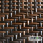 Pest and Fungus-free Durable  Balcony Plastic Outdoor Furniture Garden Wicker Rattan Set