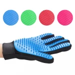 Pet Brush High quality Pet Grooming Brush Blue color Small Dog Hand Brush Glove