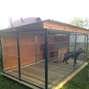 Pet Cage Wholesaler 10ft*6ft*10ft Outdoor Dog Kennel House From China Factory