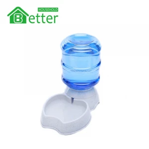Pet Water Dispenser Self-Dispensing Gravity Pet Feeder and Waterer with drinking fountain