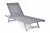 Import PL002 Steel Garden Mesh Reclining Patio Lounger with adjustable legs and back from China