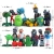 Import Plants vs Zombies Peashooter PVC Action Figure Model Toy Gifts Toys For Children from China
