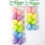 Import Plastic 12 count pastel eggs with header card from China