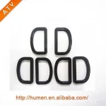 plastic D ring belt buckle D-shape buckle