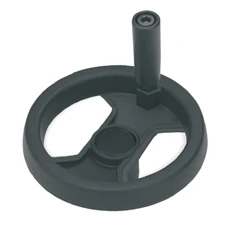 Plastic Handwheels with 2-spokes with handle BK38.0179