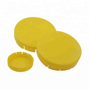 Plastic pipe flange full face protect end cap covers MOF series