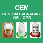 Plastic Poultry Feeder Pan Bucket Water Drinker Farm Equipment Auto Chicken Feeder