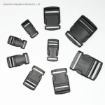 Plastic Straight Side Strong Release Backpack Buckle