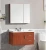 Import Plywood Bathroom Wall Mounted Cabinet 37&quot; Solid Wood Furniture Bathroom Thailand Vanity from China