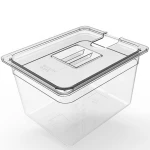 Polycarbonate 6 Liter Sous Vide Water Container with Lid for Slow Cooker