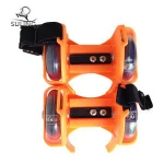 Popular LED flashing heel roller children skate