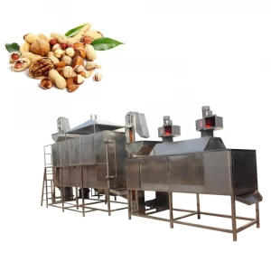 Popular multi function sesame roasting and drying oven salted raw nuts roasters thicken insulation electricity and gas roaster