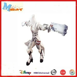 Popular shooting games character pvc overwatch action figure