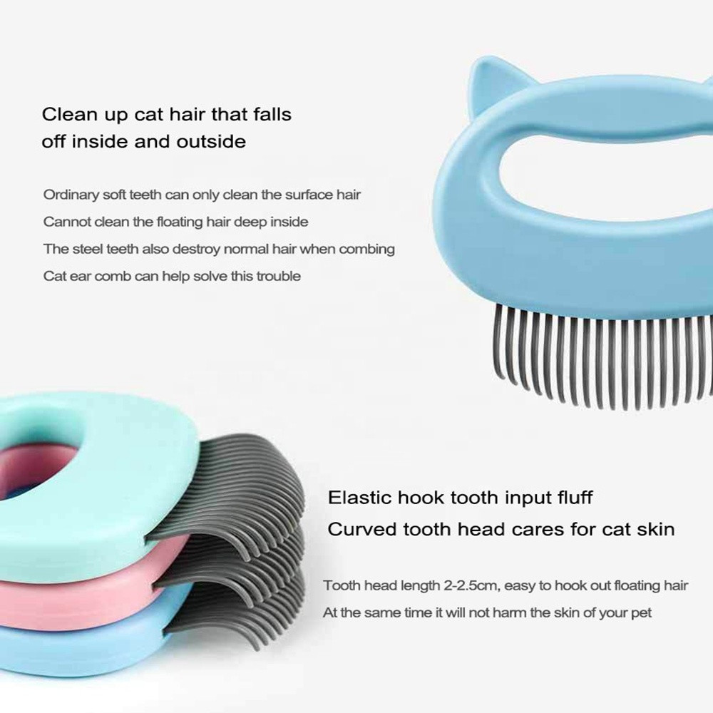 Cat Shell Comb Buy Portable Cat Dog Massage Shell Comb Grooming Hair Removal Shedding ...