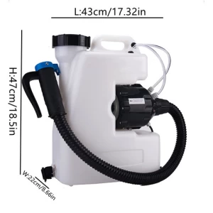 Portable Electric ULV Fogger Power Disinfection Backpack Insecticidal Sprayer School Hotel Atomized Air Disinfection Machine