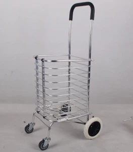 Portable Folding Foldable Hand Trolley / LightWeight Small Shopping Luggage Cart