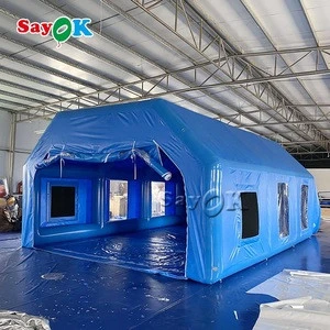 Outdoor Portable Car Garage Tent Inflatable Paint Booth Spray