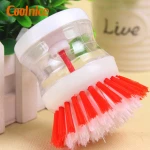Pot Pan Cleaning Brush Kitchen Scrub Brush with Non-Slip Handle