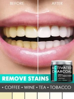 Powerful Manufacturers Hot-Sale Product Activated Charcoal Teeth Whitening Powder Bamboo-Charcoal Tooth Powder of Low Price
