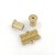 Import Precision CNC Machining Turning Parts Brass Parts For Home Appliance from China