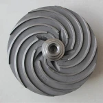 Precision impeller wheel parts vacuum cleaner used cnc machining impeller wheel