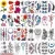 Import Premium Quality Summer Necessary All Ages Adornments Safe Fun Stylish Colored Glitter Tattoos from China
