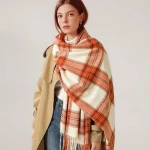 Pretty Steps Wholesale Hot Sale Women Autumn Winter Outdoor Warm Scarf Knitted Tassel Scarf Shawl