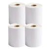 Printable thermal adhesive rolls  barcode shipping labels sticker rolls Waterproof adhesive Direct thermal label printer rolls