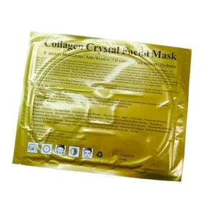 Private Label Available Skin Brightening Anti-wrinkle Crystal Collagen Gold Facial Mask