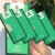 Import Custom Green Facial Massage Tools, Jade Roller Gua Sha Set from China