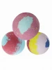 Private Label Handmade Moisturizing Colorful bath salts into the ball