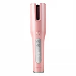 Private Label Professional USB Rechargeable Electric Rotating Revamp Heatless Ceramic Cordless Wireless Automatic Hair Curlers