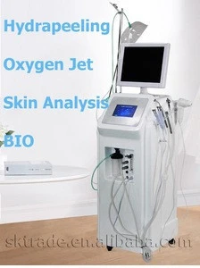 Professional Factory Price Salon Use Hydra Peeling Oxygen Jet  BIO Skin Analysis Equipment