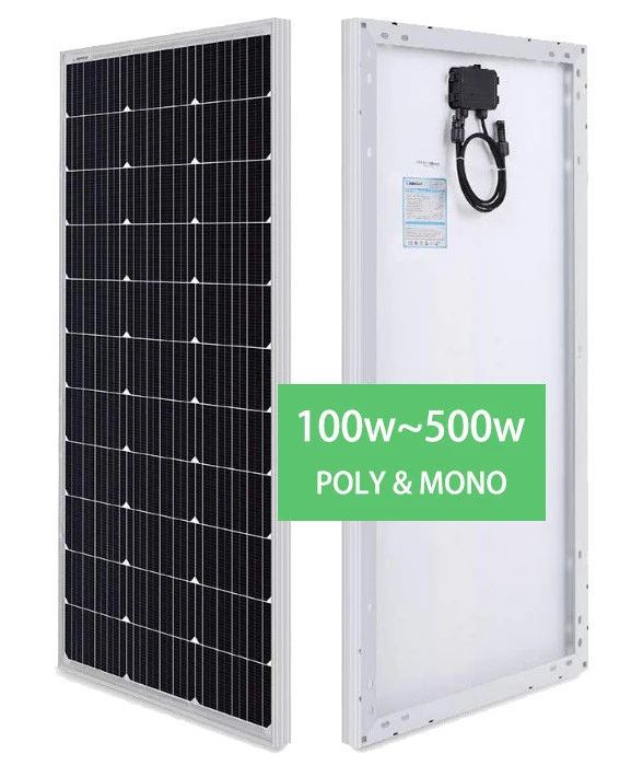 Professional factory solar cell pv 150w polycrystalline solar panel