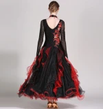 Professional Free Shipping Performance Competition Wear Dress for Ballroom Dance