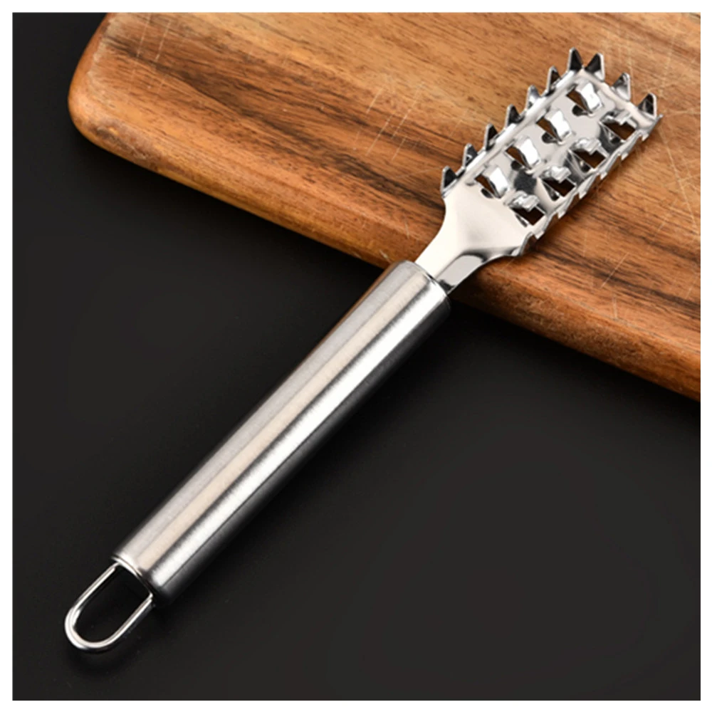 Professional Stainless steel Fish Skin peeler Brush Scale Scraping  Fast Fish Scales Scraping Remover