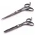 professional stainless steel  hair cutting thinning scissors set and  black haircut  barber scissors 6.0