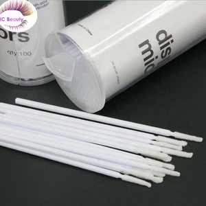 professional tinting long stick micro swabs wands cotton buds for eyelash extension /eyebrow tattoo/Microblading