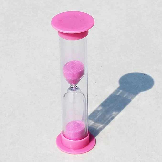 Promotional 30 Second Plastic Board Game Sand timer Colorful Sandglass Hourglass