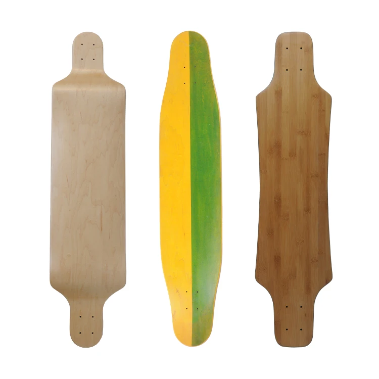 Promotional Canadian Maple Skateboard Decks Blank Longboard Fish Board Deck