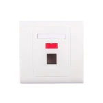 Promotional single port network cable face plate network face platecheap modular jack face plate rj45 faceplate