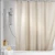 Import Pure color Mildew Resistant Fabric 72x72 inch Waterproof Water Repellent Antibacterial Classic hotel White Shower Curtain from China