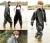 Import 100% PVC fishing plus size chest wader suit from China