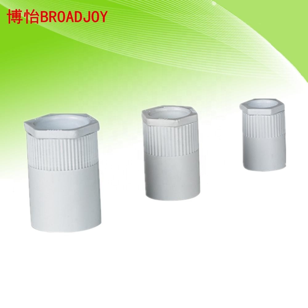 PVC Tee electrical cable pipe conduit connector
