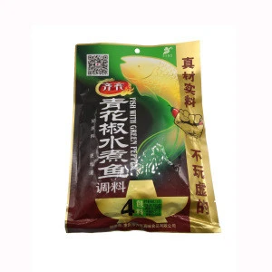 QIQI 2019 Sichuan Hot Pot Condiment Chili Sauce Seasoning For Fish Green Pepper