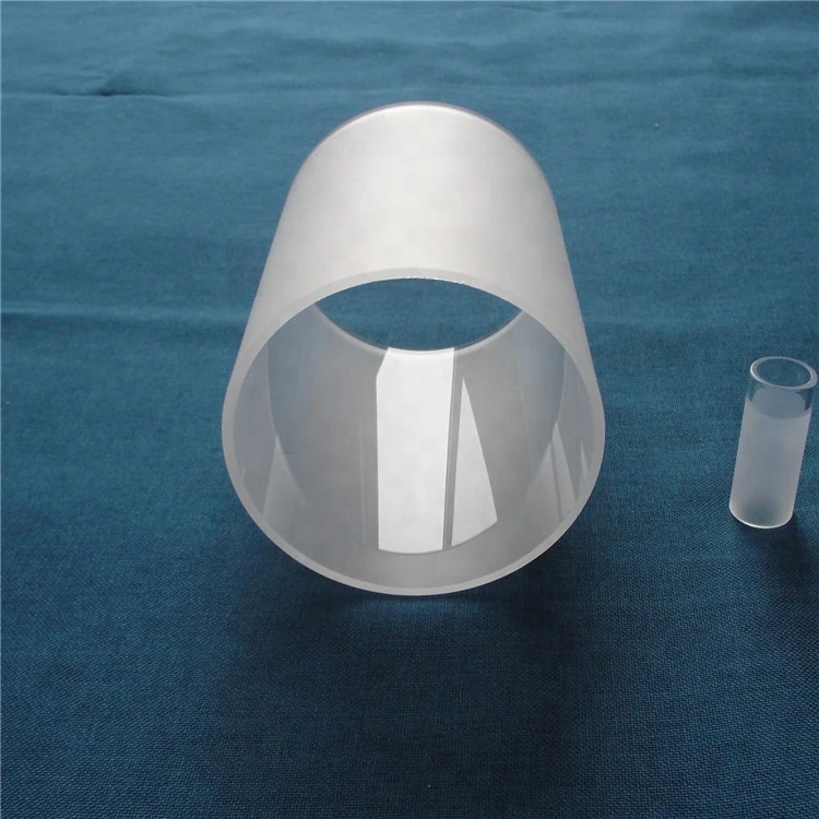 Quartz glass tube frosted glass cylinder
