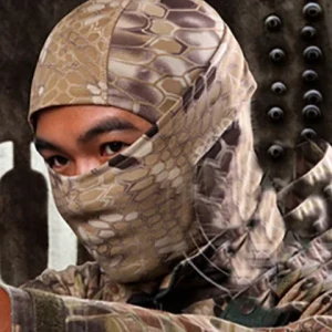 Quick Dry Breathable Headgear Cycling Masks Camouflage Autumn Winter Thermal Tactical Balaclava Cap