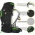 Import Rain Cover 70L+10L Outdoor Travel Mountain Climbing Bag Backpack from China